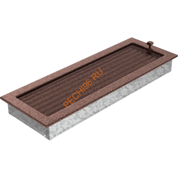 Вентиляционная решетка Kratki 49МХ 170х490 мм латунь