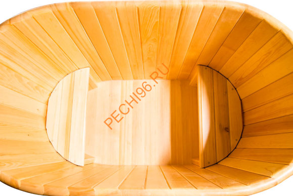 Купель НКЗ овальная из кедра d 78х100 см 