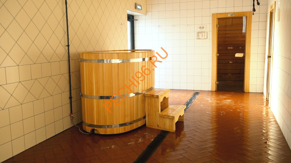 Купель НКЗ овальная из кедра d 120х200 см