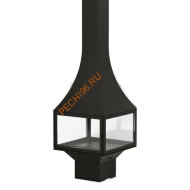 Камин Bordelet JULIETTA 985 Black Line, центральный на ножке