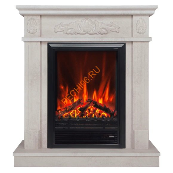 Электрокамин RealFlame Adelaida WT с очагом Eugene