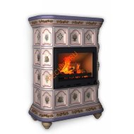 Печь-камин КимрПечь Истра центральный Луг