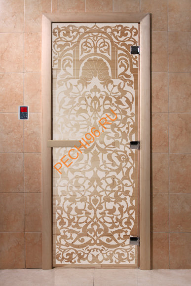 Дверь стеклянная DoorWood «Флоренция прозрачная», 1700х700 мм