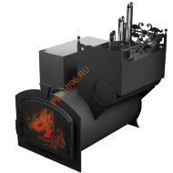 Печь банная Термосфера Горыныч 3, ЗК с парогенератором, большая дверь со стеклом