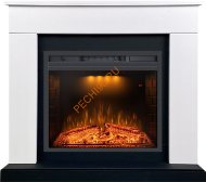 Электрический камин Royal Flame Bergen 23 Белый с черным с очагом Emerald 23 Электрический камин Royal Flame Bergen 23 Белый с черным с очагом Emerald 23