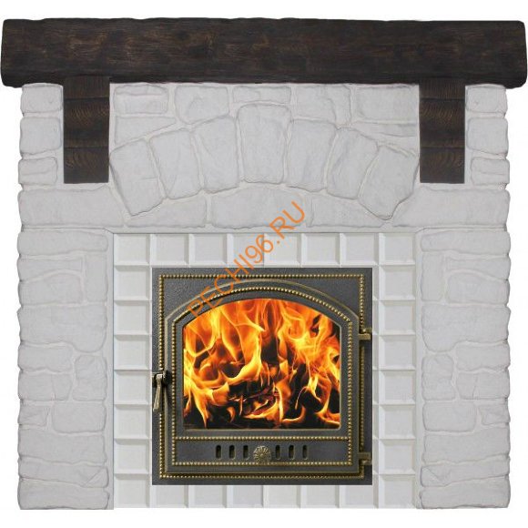 Портал для банной печи LK СТАРЫЙ ЗАМОК белый Портал для банной печи LK СТАРЫЙ ЗАМОК белый