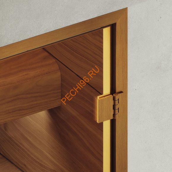 Дверь стеклянная DoorWood Хамам АРТ Wood 12 сатин