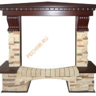 Портал Royal Flame Pierre Luxe сланец угловой под очаг Jupiter/Dioramic 28/Symphony