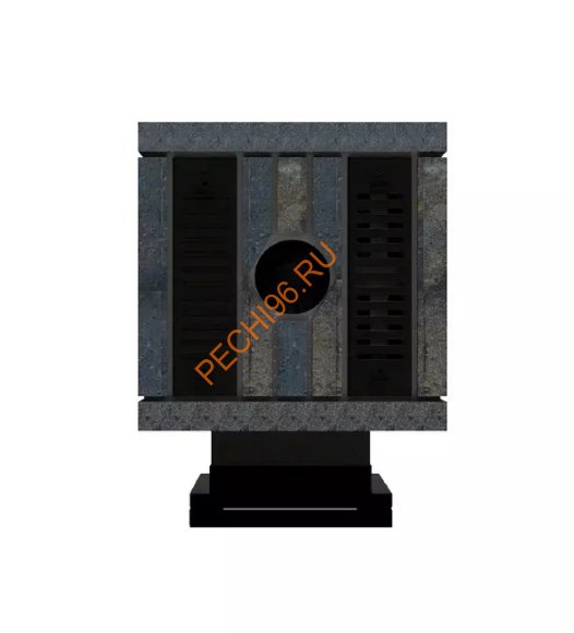 Дровяная банная печь Grill'D Shaman Long, 2 каменки