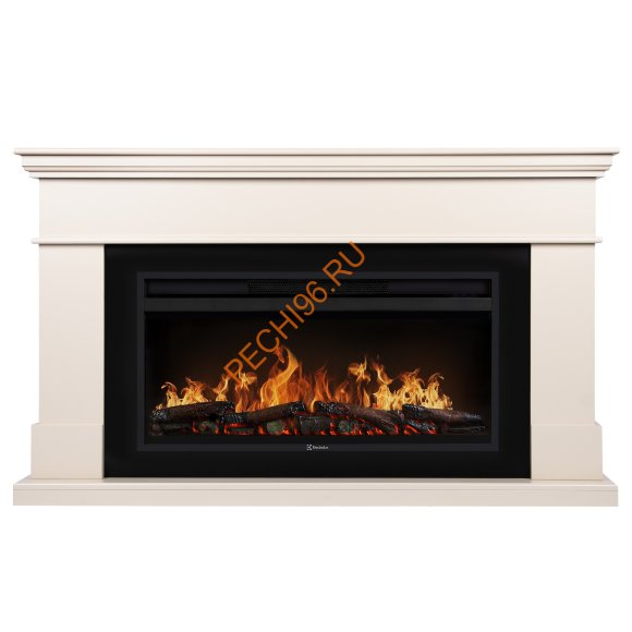 Электрокамин Electrolux EFP/P-3620LS с порталом California, молочный Электрокамин Electrolux EFP/P-3620LS с порталом California, молочный