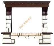Портал Royal Flame Pierre Luxe под очаг Dioramic 25FX Портал Royal Flame Pierre Luxe под очаг Dioramic 25FX
