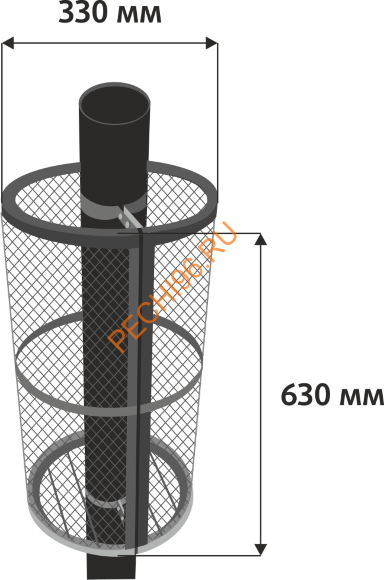 Сетка-каменка натрубная Атмосфера