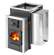 Печь банная Радуга ПБ-21Б сталь 6 мм дверца со стеклом Печь банная Радуга ПБ-21Б сталь 6 мм дверца со стеклом