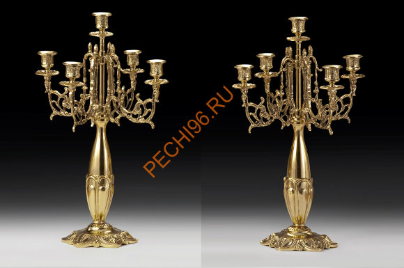 Канделябр на 5 свечей Virtus 4400В, пара Канделябр на 5 свечей Virtus 4400В, пара