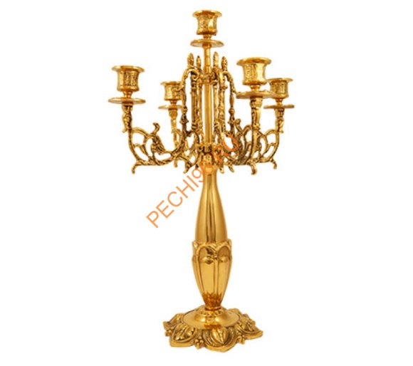 Канделябр на 5 свечей Virtus 4400В, пара Канделябр на 5 свечей Virtus 4400В, пара