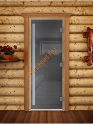 Дверь стеклянная DoorWood «Престиж», 700х1900мм, графит Дверь стеклянная DoorWood «Престиж», 700х1900мм, графит