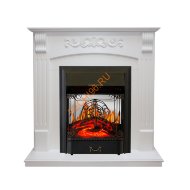 Электрокамин Royal Flame Sorrento угловой белый дуб с очагом Majestic FX M Электрокамин Royal Flame Sorrento угловой белый дуб с очагом Majestic FX M