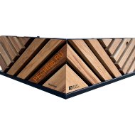 Обливное устройство ИзиСтим Каскад 30 с декоративными элементами Woodson