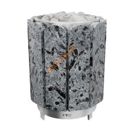 Электрическая печь Премьера 24 кВт серпентинит Премиум