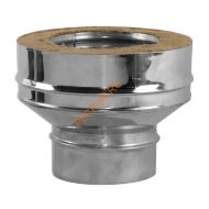 Переходник конус моно-термо ВУЛКАН V50R, нержавейка AISI 321/304, d 250/350 мм Переходник конус моно-термо ВУЛКАН V50R, нержавейка AISI 321/304, d 250/350 мм