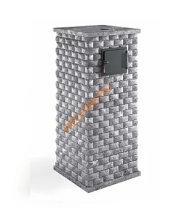 Печь банная газовая RT-50RV 310S Талькомагнезит Модерн с прямыми углами Печь банная газовая RT-50RV 310S Талькомагнезит Модерн с прямыми углами