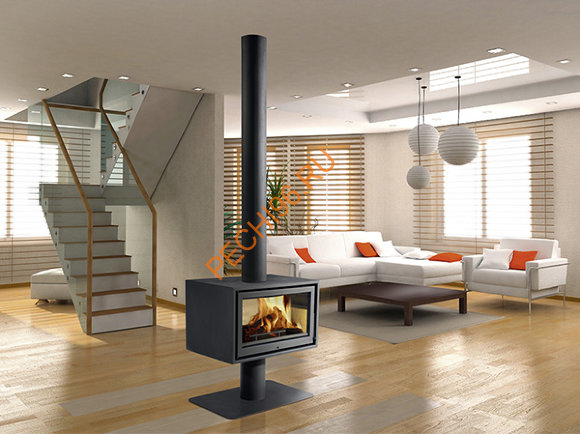 Печь-камин Solzaima Slim Box