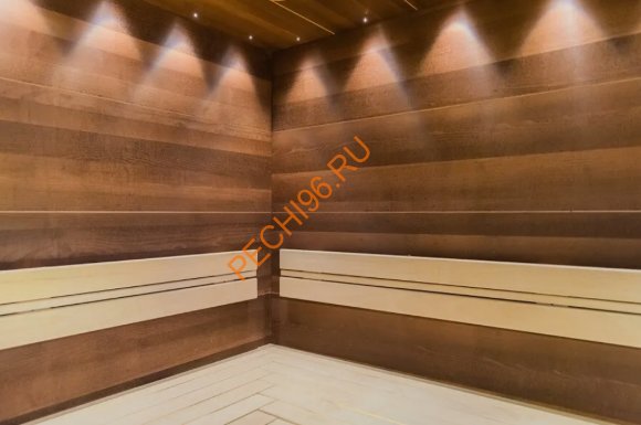 Панель для сауны шпонированная RoHol S-Ply, Орех американский, 2500x1250мм Панель для сауны шпонированная RoHol S-Ply, Орех американский, 2500x1250мм