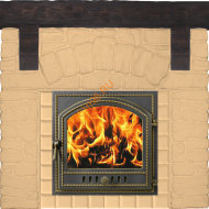 Портал для банной печи LK СТАРЫЙ ЗАМОК песочный