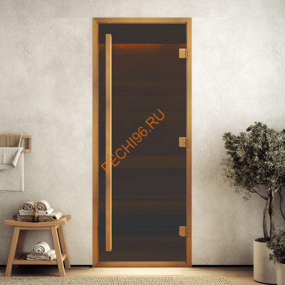 Дверь стеклянная DoorWood Хамам АРТ Wood 12 бронза матовая Дверь стеклянная DoorWood Хамам АРТ Wood 12 бронза матовая