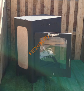 Печь-камин Согрей Горизонт 90 С