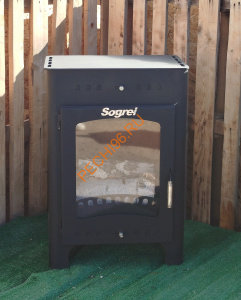 Печь-камин Согрей Горизонт 90 С