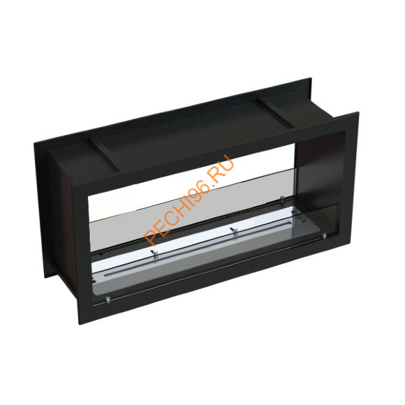 Биокамин сквозной 1000х500х300 мм, стекло тонированное Биокамин сквозной 1000х500х300 мм, стекло тонированное