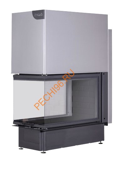 Каминная топка Экокамин ДЕЛЬТА 900 три стекла