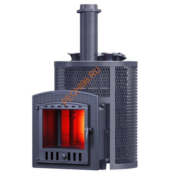 Печь банная Гефест AVANGARD ЗКН 25 (П2) Ураган
