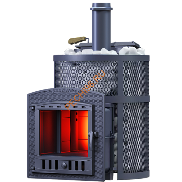Печь банная Гефест AVANGARD ЗКН 25 (П2) Ураган