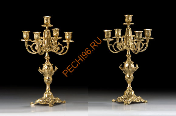 Канделябр на 5 свечей Virtus 4020В, пара