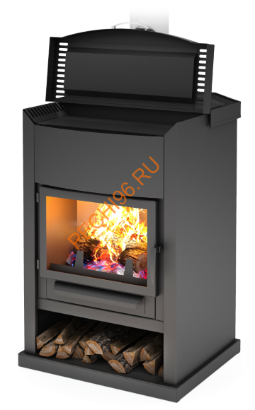 Печь-камин Теплодар ОВ-120 угловой