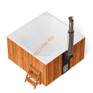 Купель композитная Polarspa ELITE QUATTRO 200 термососна светлая