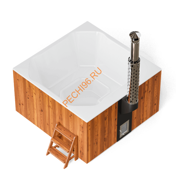 Купель композитная Polarspa ELITE QUATTRO 200 термососна светлая