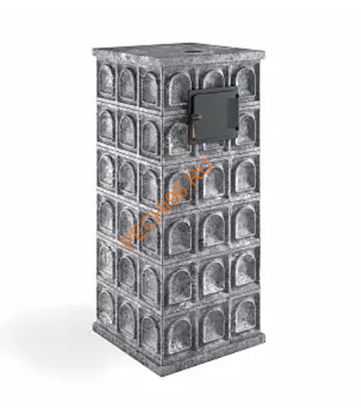 Печь банная газовая RT-50RV 310S Талькомагнезит Эллипс с прямыми углами