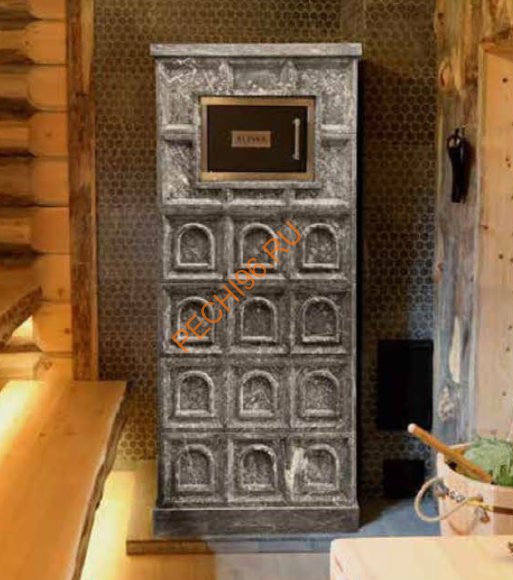 Печь банная газовая RT-50RV 310S Талькомагнезит Эллипс с прямыми углами