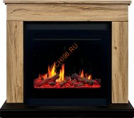 Электрокамин Royal Flame Bergen 23 Дуб галифакс с очагом 5D V-ART 25