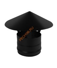 Зонт Везувий BLACK (AISI 430/0,5мм) d 120 Зонт Везувий BLACK (AISI 430/0,5мм) d 120