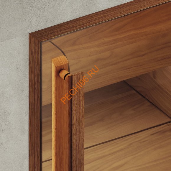 Дверь стеклянная DoorWood Хамам АРТ Wood 6 бронза