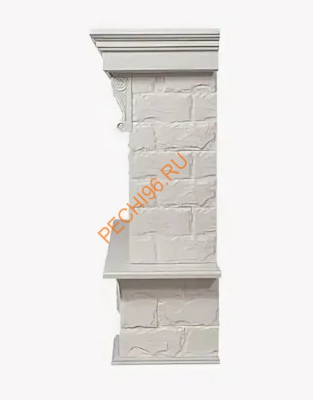 Электрокамин Electrolux Sphere Plus EFP/P-3320RLS с порталом Firelight Forte 30U угловой, камень белый