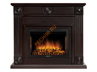 Электрокамин Electrolux Sphere Plus EFP/P-2720RLS с порталом Firelight Frame 25, венге