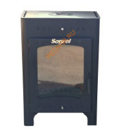 Печь-камин Согрей Горизонт 90 С с плитой