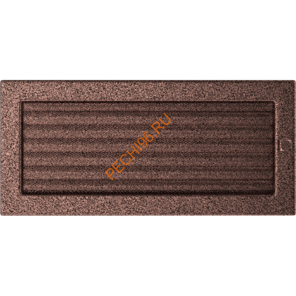 Вентиляционная решетка Kratki 22/37МХ 220х370 мм латунь