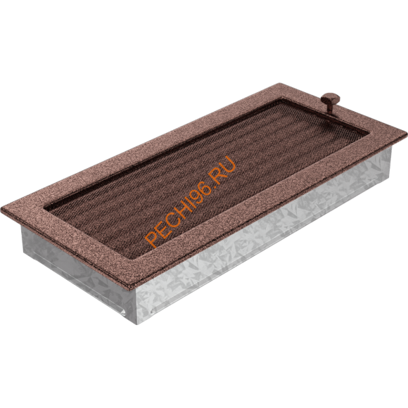 Вентиляционная решетка Kratki 22/37МХ 220х370 мм латунь