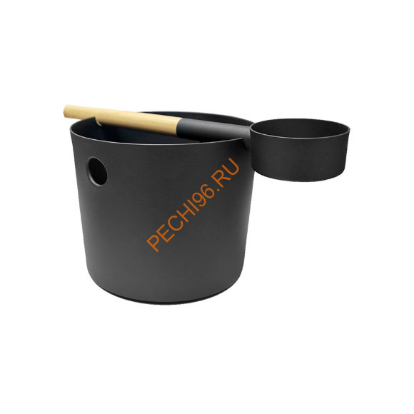Бадья и черпак KOLO Sauna черный Бадья и черпак KOLO Sauna черный